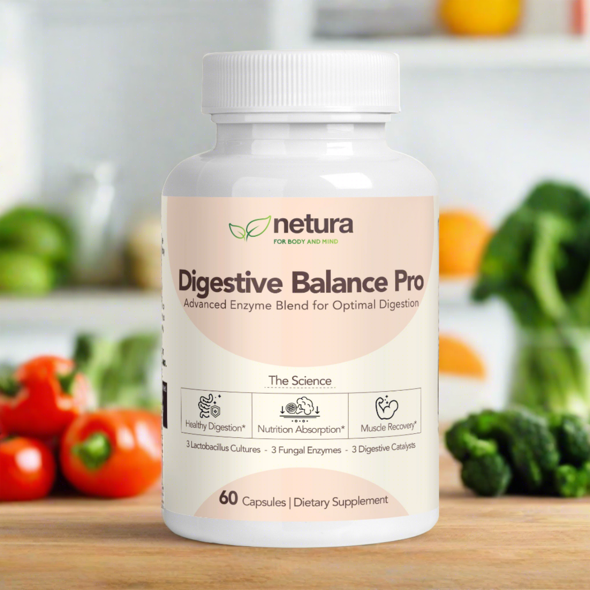 Digestive Balance Pro | Digestive Enzyme Supplements | Netura