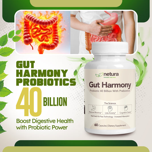 Probiotics 40 Billion | Best Probiotics For Gut Health | Netura