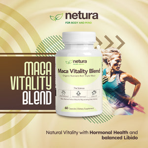 Maca Vitality Blend | Best Maca Root Supplement | Netura 