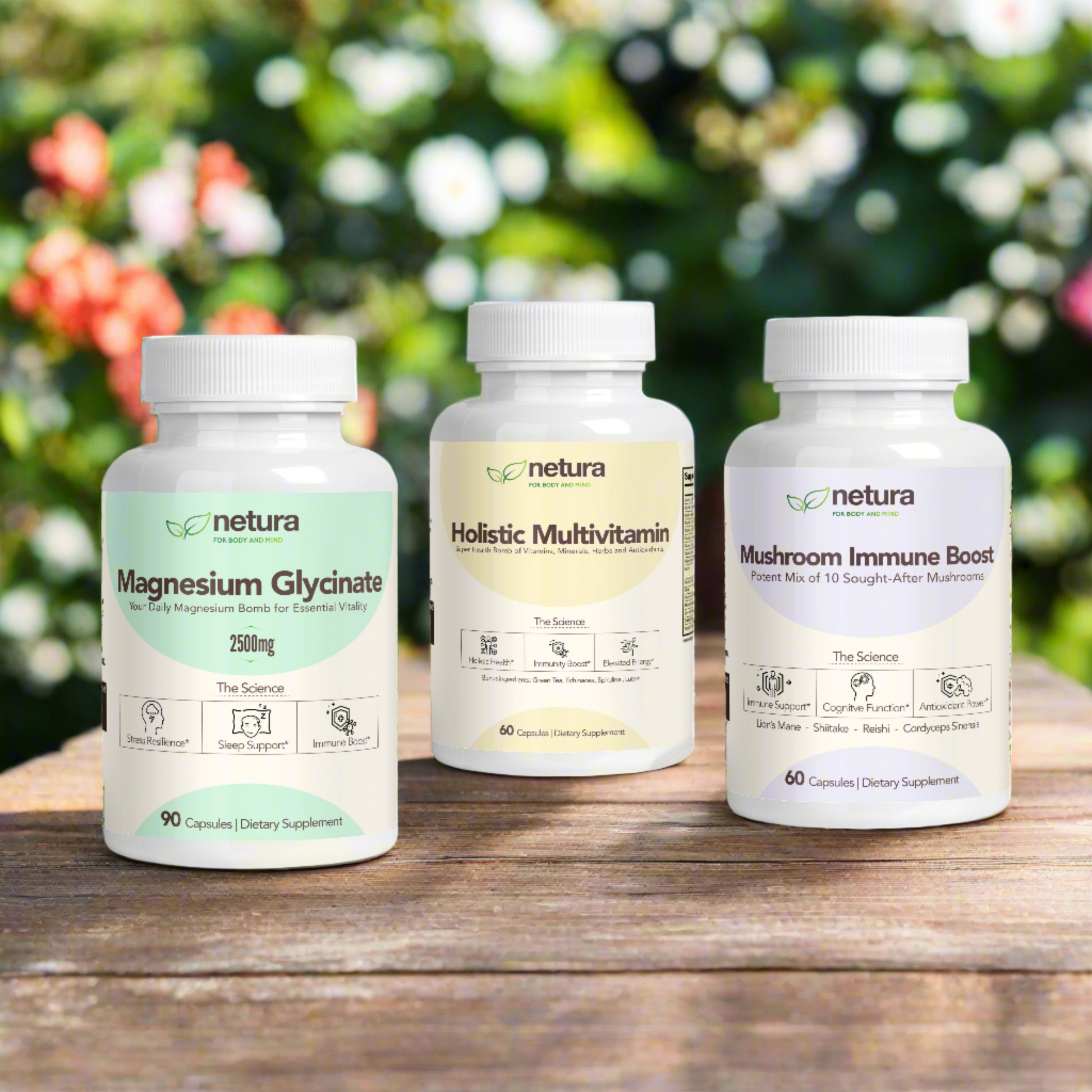 Holistic Health Bundle | Holistic Health Supplements | Netura