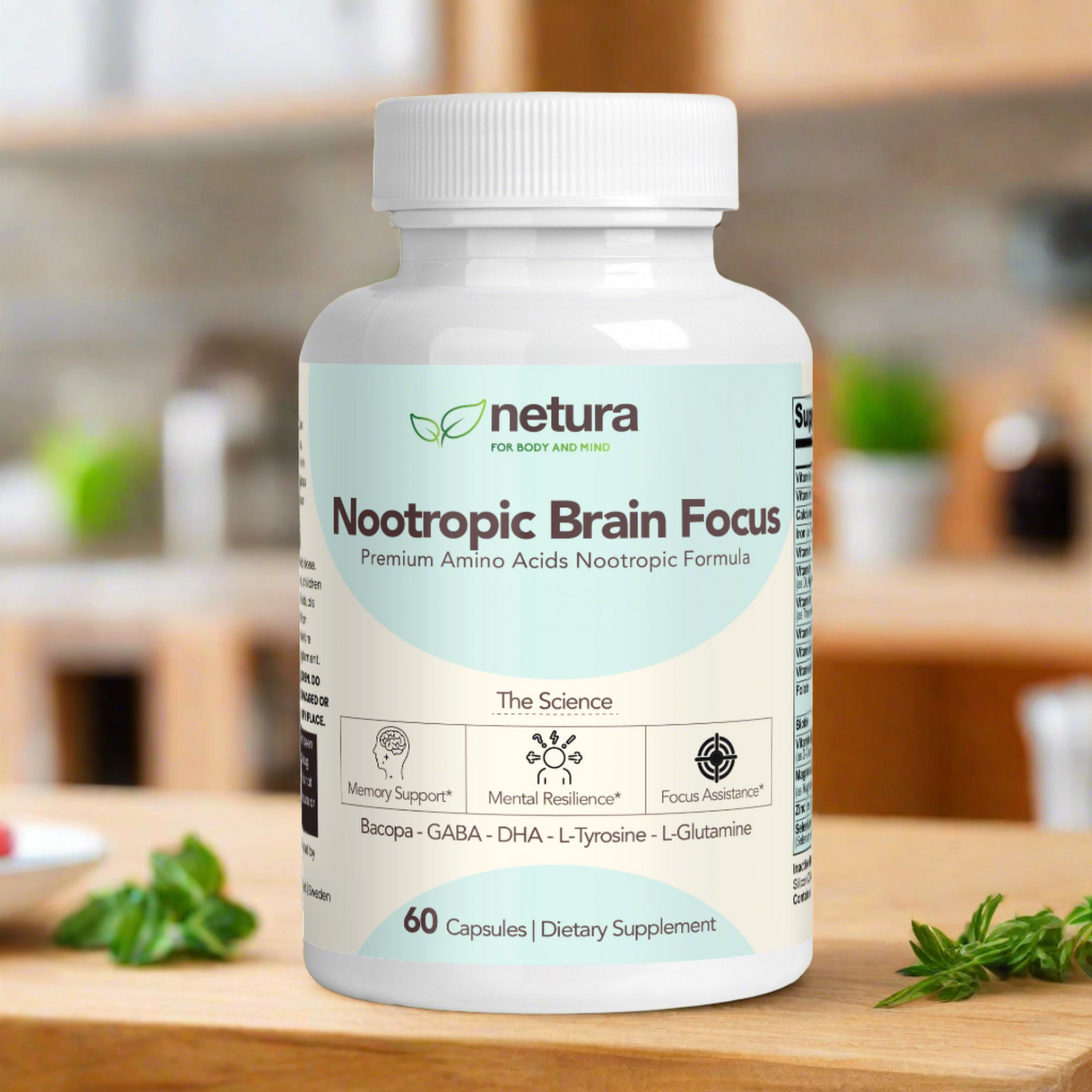 Nootropic Brain Focus | Best Brain Supplements | Netura